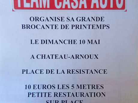 Brocante de printemps