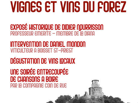 La vigne et le vin en Forez - Conférence