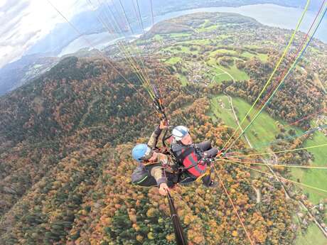 Bon cadeau : baptême parapente ascendance