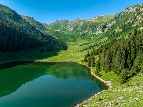 Itinéraire pédestre : rando'bus Samoëns - Lac de Gers