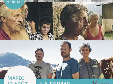 Cinéma en plein air à la ferme