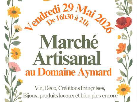 Marché artisanal du Domaine Aymard