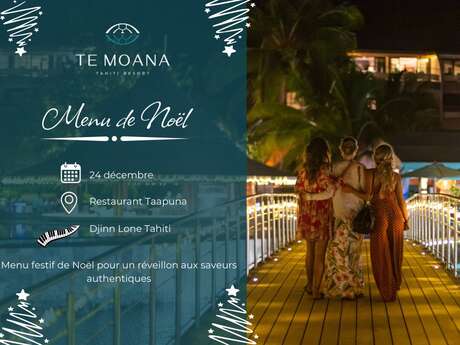 Christmas Eve on the edge of the water - Te Moana Tahiti Resort