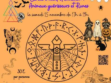 Intuitive Circle of Evolution: Healing Animals and Runes" workshop