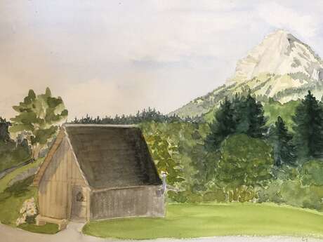 Exposition : Fleurs et montagnes