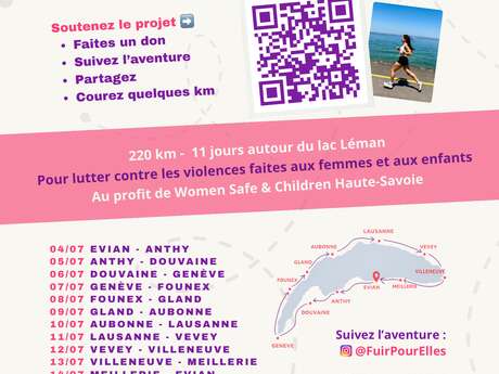 Fuir pour elles - Tour du Lac Léman