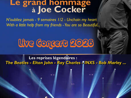 "Tribute Joe Cocker by Gilles Jeffer" - Nymphée-Theater