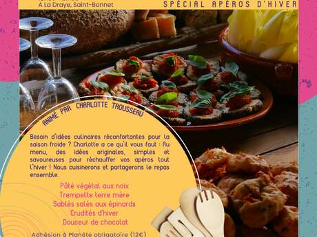 Atelier cuisine - Apéros d'hiver