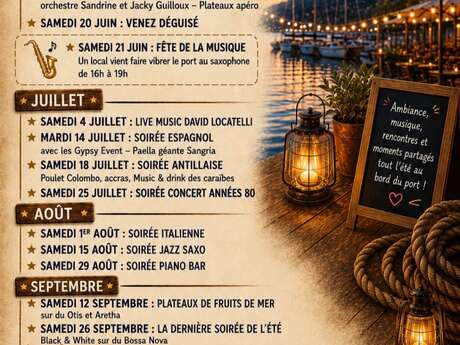 soirée concert années 80