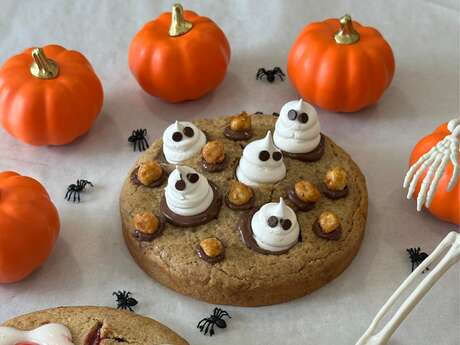 Atelier big cookie d'Halloween