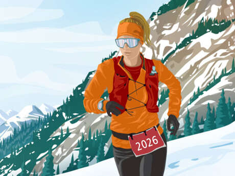 Snow trail du Queyras