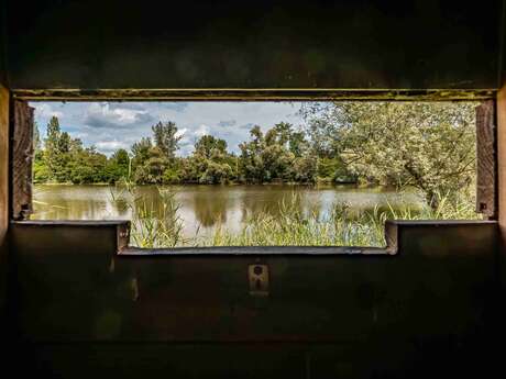 La Gravière aux Oiseaux en soirée