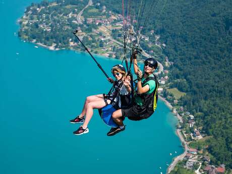 Vol en parapente : découverte