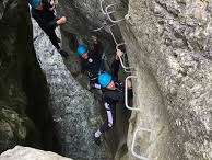 Via ferrata des Vigneaux en famille pour ados, adultes