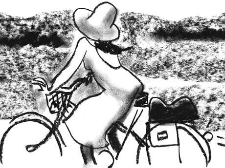 La Grande balade à bicyclette, happening poétique et radiophonique