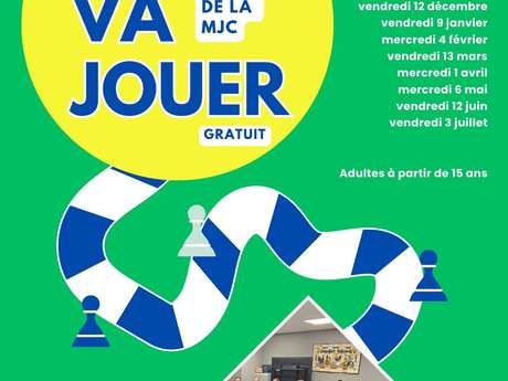 MJC - Ça va jouer, la soirée jeux de la MJC