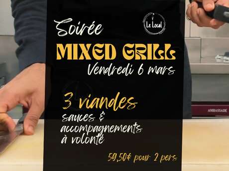 Noche de parrillada mixta