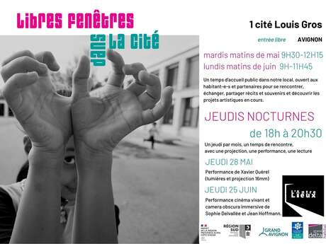 Libres fenêtres dans la Cité - jeudis nocturnes