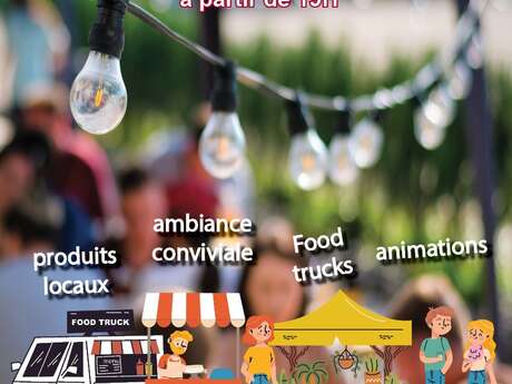 Marché estival de St Etienne de Tulmont