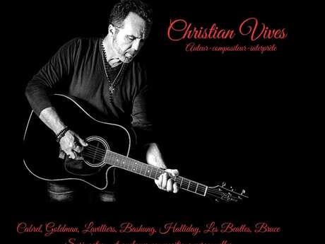 Concert : Christian Vives - musique pop rock