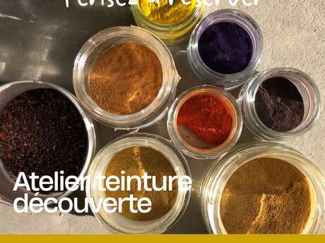 Atelier teinture découverte