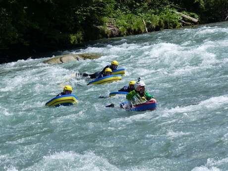 Hydrospeed sur la Dranse