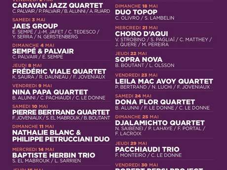 Concerts à la Trinquette Jazz Club