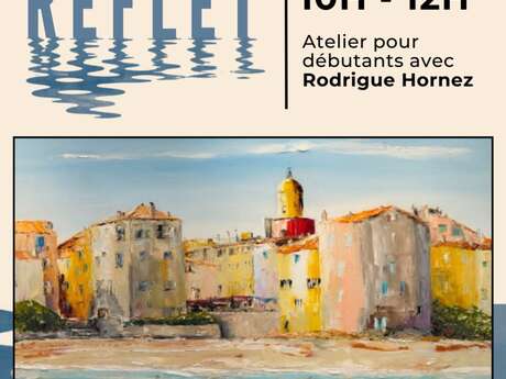 Atelier peinture sur le thème "Les Reflets"