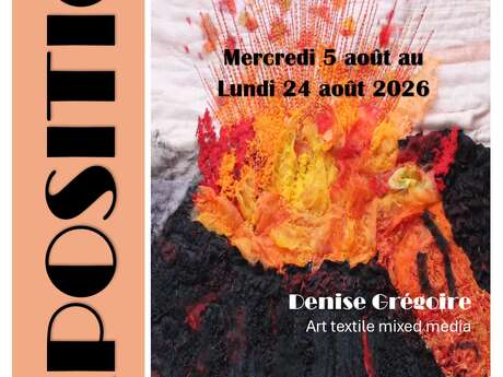 Exposition "L'art textile dans tous ses états" par Denise Grégoire