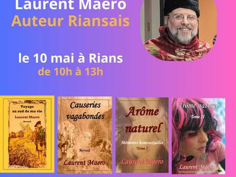 Rencontre littéraire : Laurent Maero