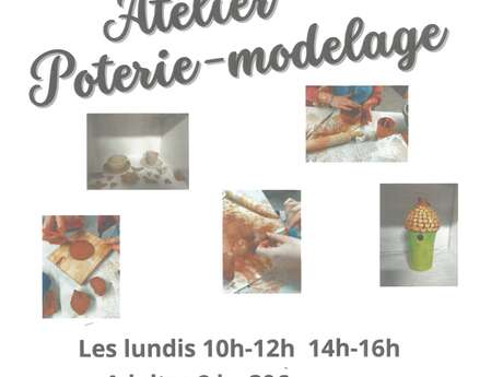 Ateliers poterie-modelage