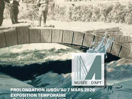 Prolongation de l'exposition  "De l’eau dans le Calavon ?... qui l’eût cru(es) !