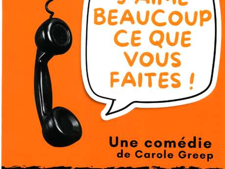 Théâtre - J'aime beaucoup ce que vous faites !  de Carole Greep - Compagnie des Cigales