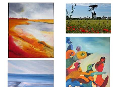 Exposición de Laurence Lefeuvre Deflorenne: Pinturas