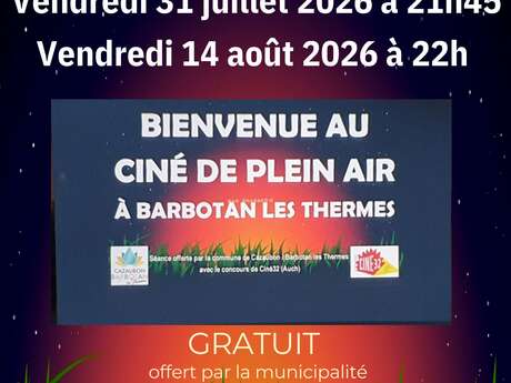 Cinéma de Plein air à Barbotan-les-Thermes