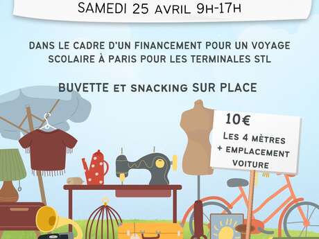 Vide grenier du Lycée Georges Pompidou - ENILV