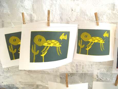 Stage linogravure enfants