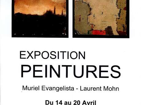 Exposición de pinturas: Muriel Evangelista - Laurent Mohn