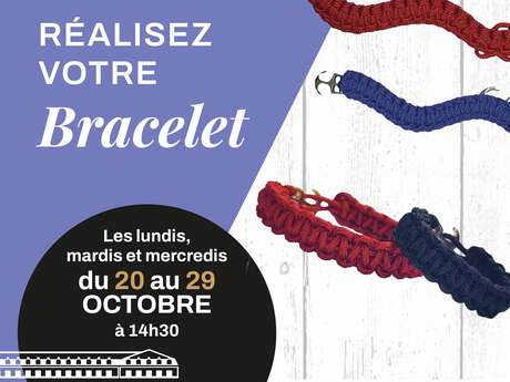 Atelier de fabrication de bracelets