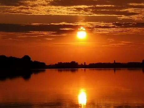 Croisière crépusculaire sur la Loire