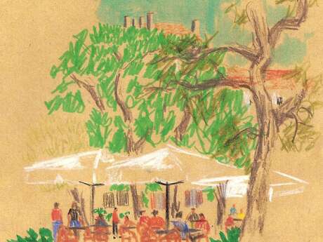 Atelier "Dessiner un paysage d'après nature" avec Zelie Elkihel et Owen Archinet