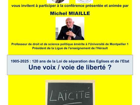 Conférence/Débat à l'initiative du Cercle Condorcet du pays d'Apt