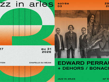Jazz in Arles - Edward Perraud Trio + Laurent Dehors & Céline Bonacina
