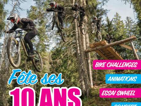 Het Bikepark viert zijn 10e verjaardag