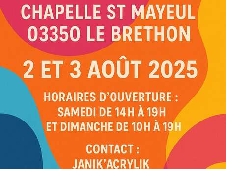 Exposition Artistique Janik'Acrylik