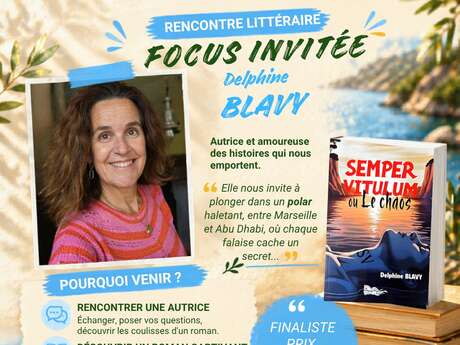 Literary encounter with Delphine Blavy