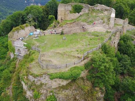 Visite des vestiges du château de St-Germain