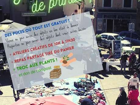 Brocante : Gratiferia de printemps