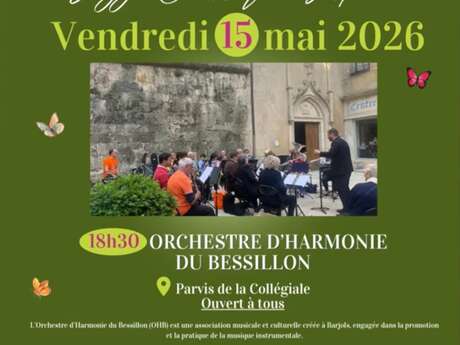 Concert : Orchestre Harmonie du Bessillon - variétés | Festival de printemps