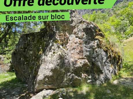 Offre découverte : Escalade sur les blocs du Xavier Blanc